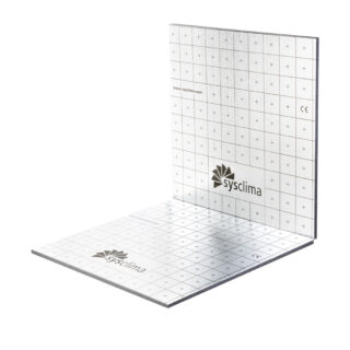 SYSCLIMA - Placa lisa térmica grafitada Sysclima ALU-PG 23