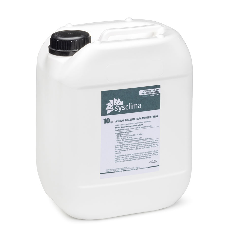 SYSCLIMA - Aditivo Sysclima para mortero M10