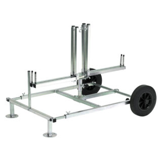 SYSCLIMA - Desbobinador plegable con ruedas