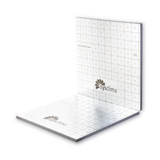 SYSCLIMA - Placa lisa térmica grafitada Sysclima ALU-PG 38
