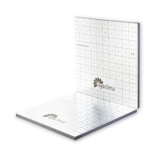 SYSCLIMA - Placa lisa grafitada termoacústica Sysclima ALU-PG-TA 40-2