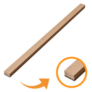 SYSCLIMA - Listón de madera perimetral Compact 17