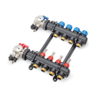 SYSCLIMA - Colector Sysclima PA 1" con Caudalímetro PCL 10 S