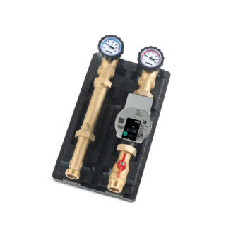 HERZ - Grupo hidráulico HERZ Directo DN 25 con circulador Wilo 8 m