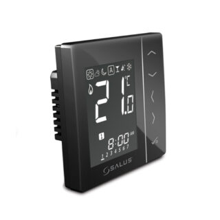 SALUS - Controlador digital VS 10 BRF NEGRO