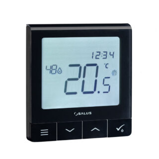 SALUS - Cronotermostato 230 V SQ 610 NEGRO