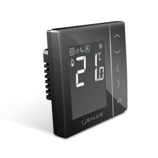 SALUS - Termostato frio/calor VS35B NEGRO